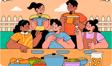 A food mess management Web app